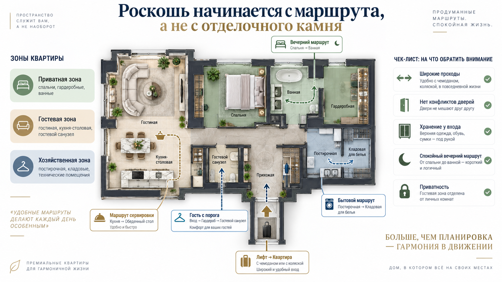 Роскошь начинается с планировки
